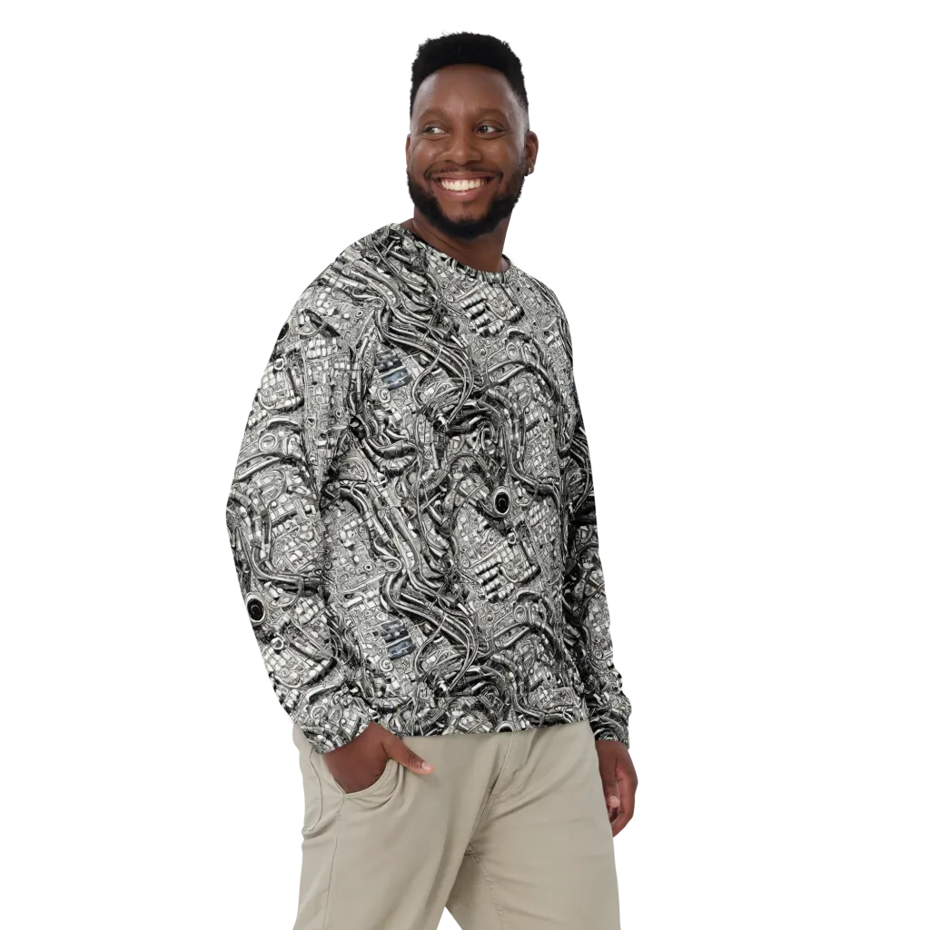 Chrome Labyrinth on Sweatshirt — Front print