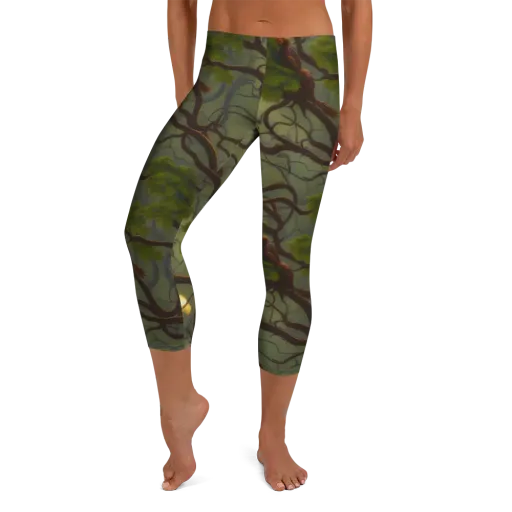 Mosslight Canopy on a Capri Leggings