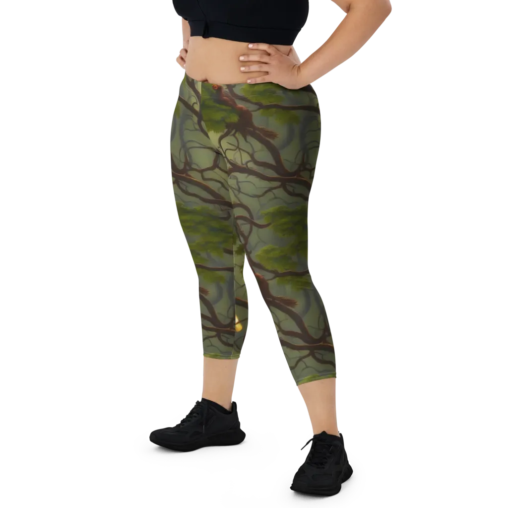 Mosslight Canopy on Capri Leggings — Print file
