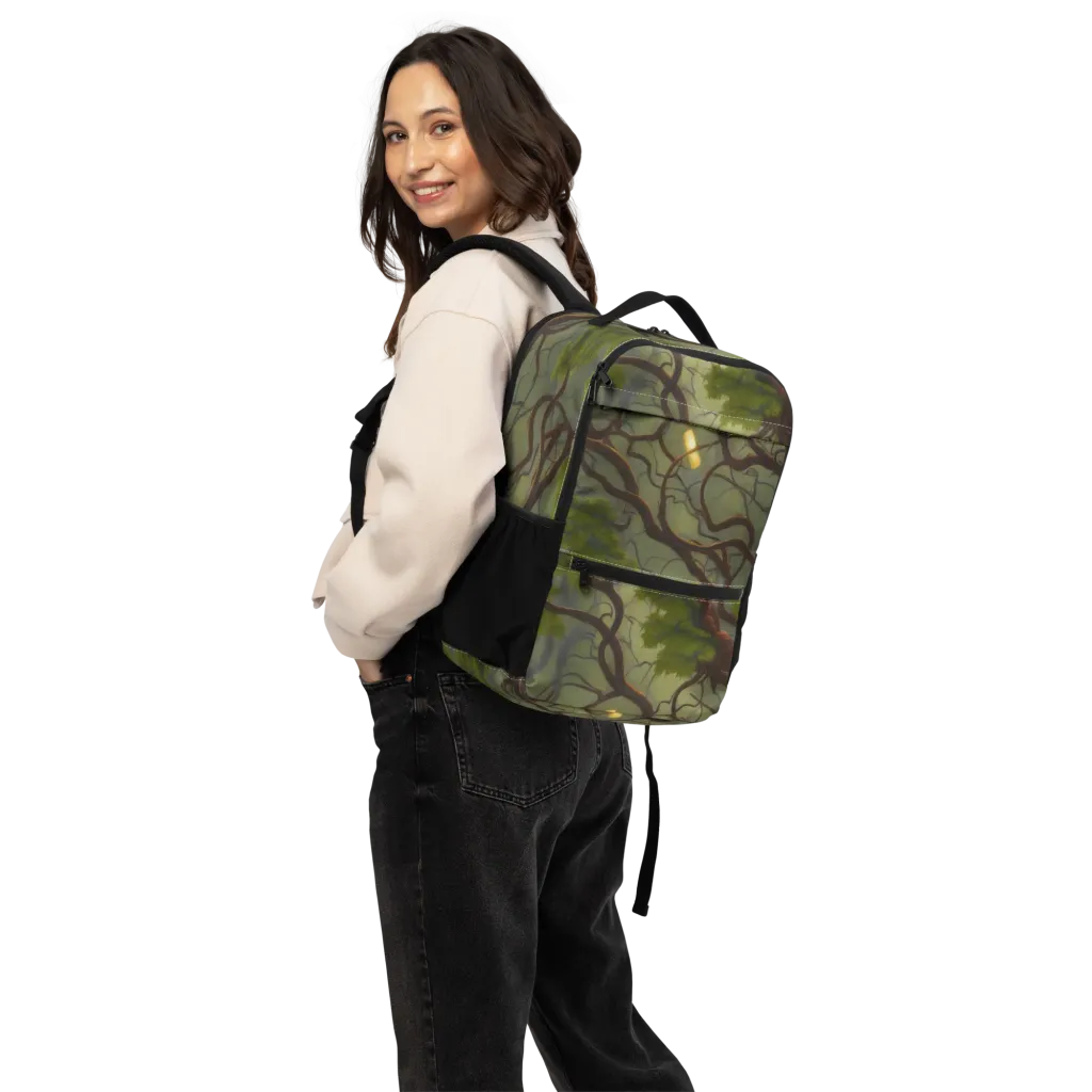Mosslight Canopy on Utility Backpack — Top print