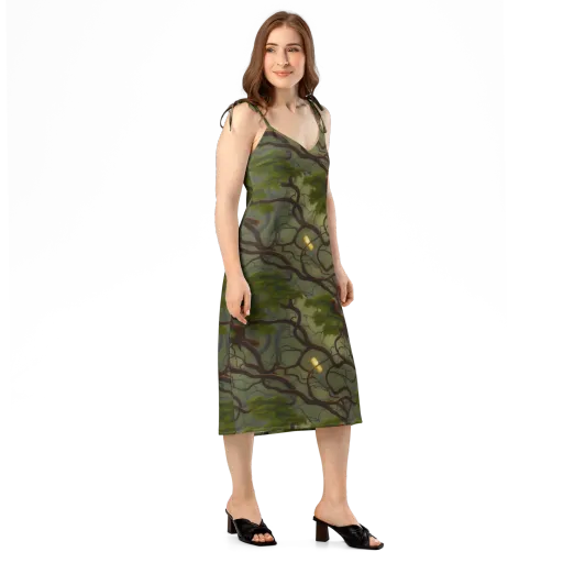 Mosslight Canopy on a Slip Dress