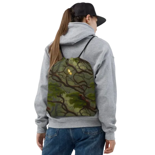 Mosslight Canopy on a Drawstring Bag