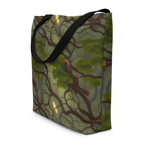 Mosslight Canopy on a Large Tote Bag W/ Pocket