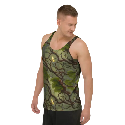 Mosslight Canopy on a Men's Tank Top
