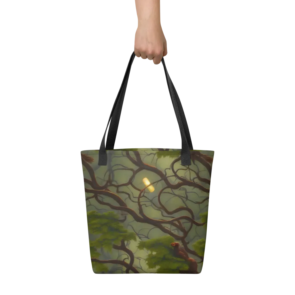 Mosslight Canopy on Tote Bag — Print file