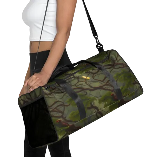 Mosslight Canopy on a Duffle Bag