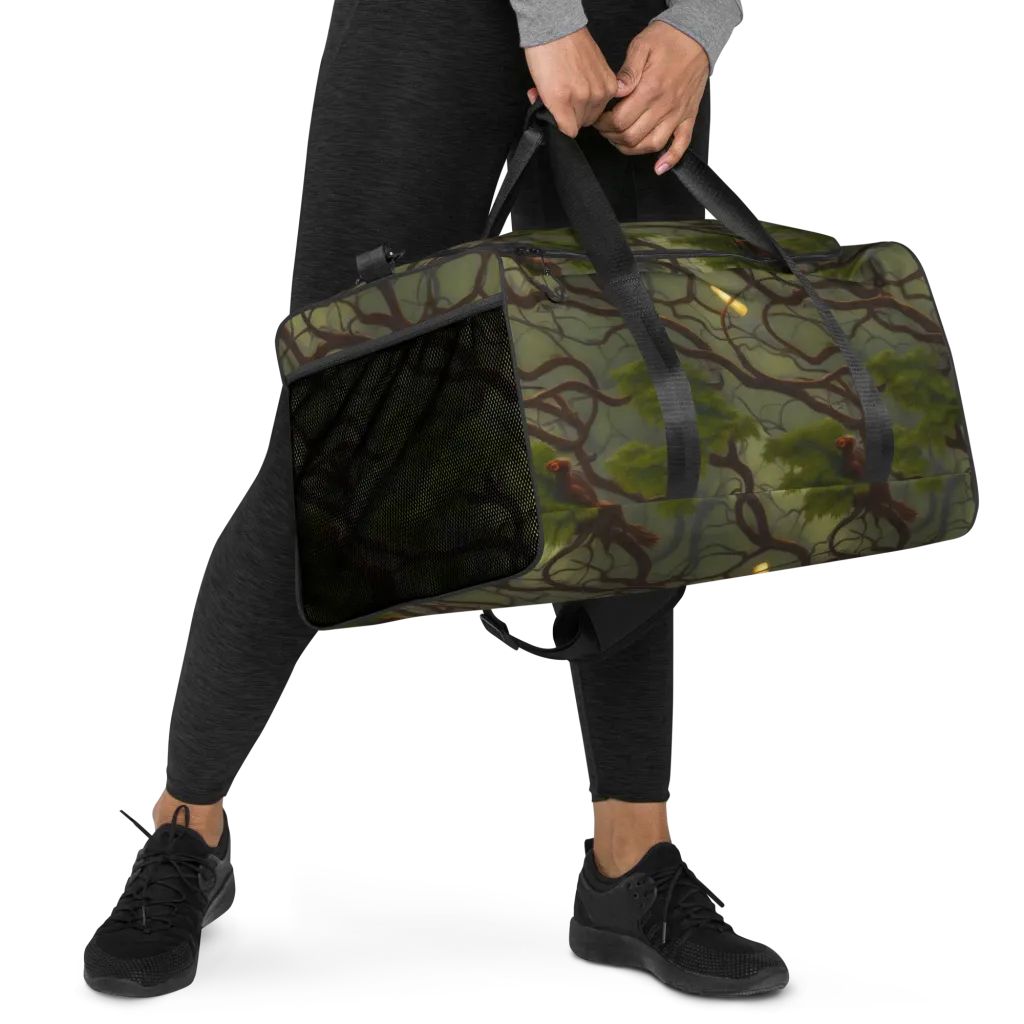 Mosslight Canopy on Duffle Bag — Right Front