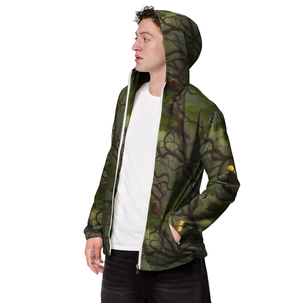 Mosslight Canopy on Men's Windbreaker — Left Front