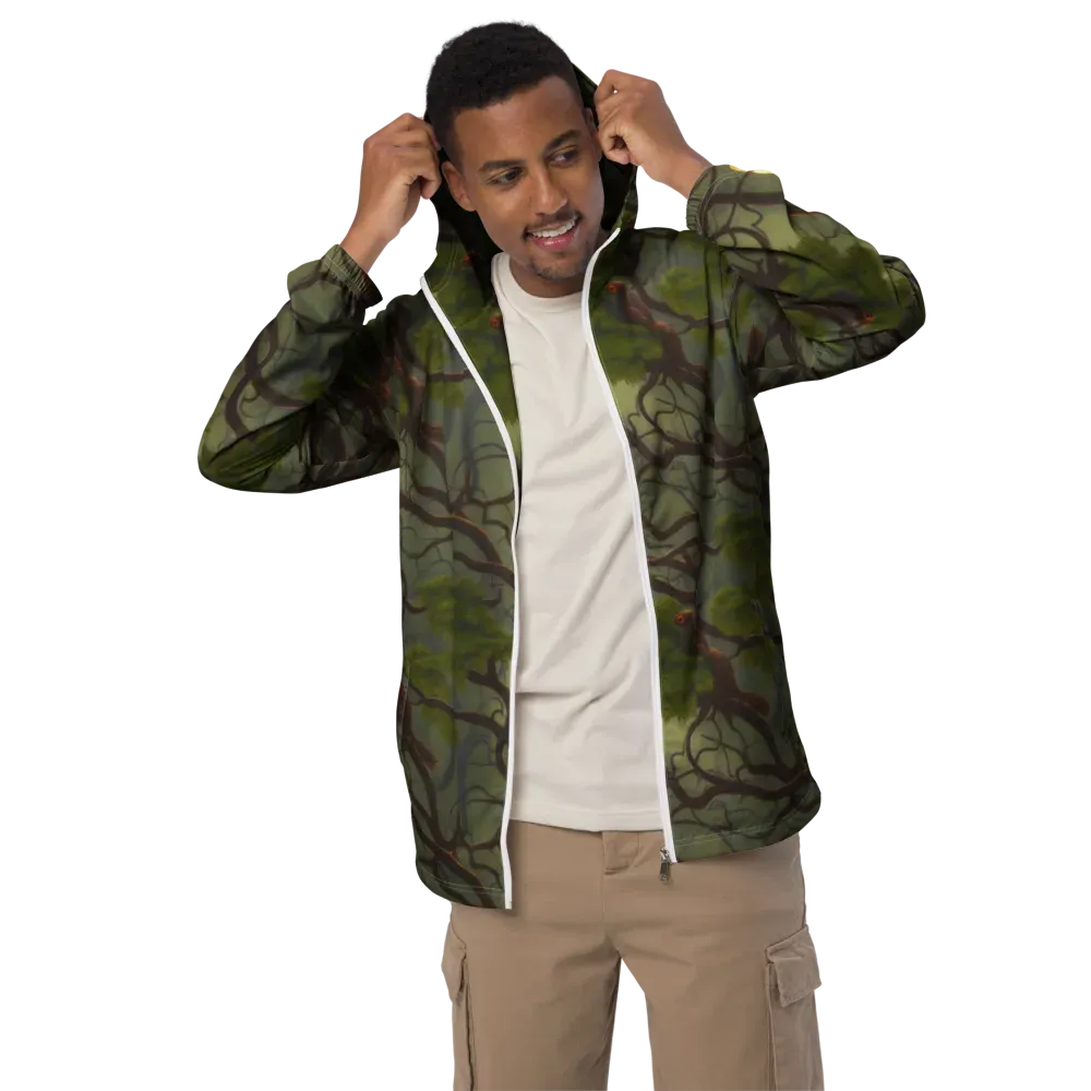 Mosslight Canopy on Men's Windbreaker — Front 2