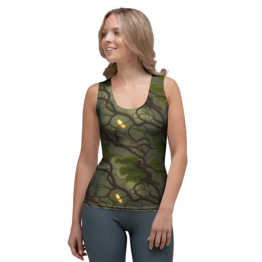Mosslight Canopy on a Women's Tank Top
