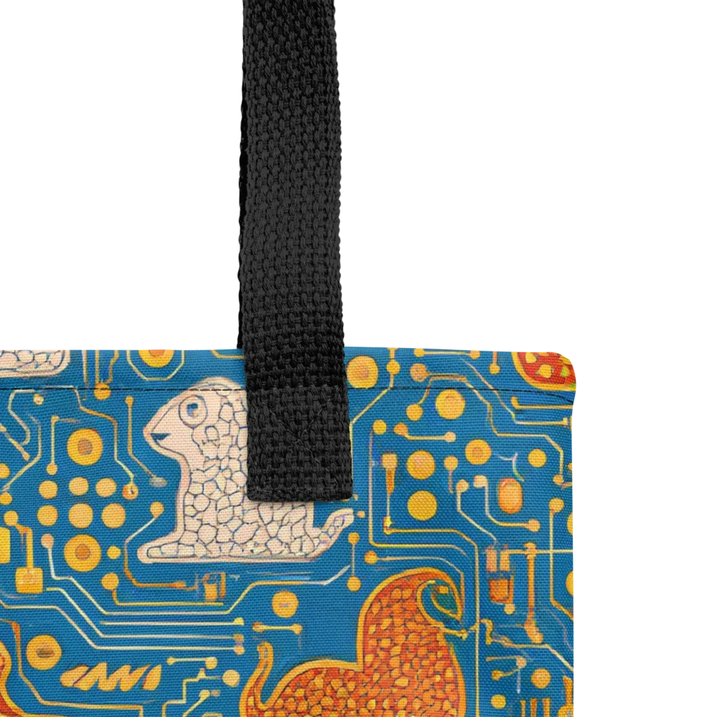 Copper Circuit Warren on Tote Bag — Product details
