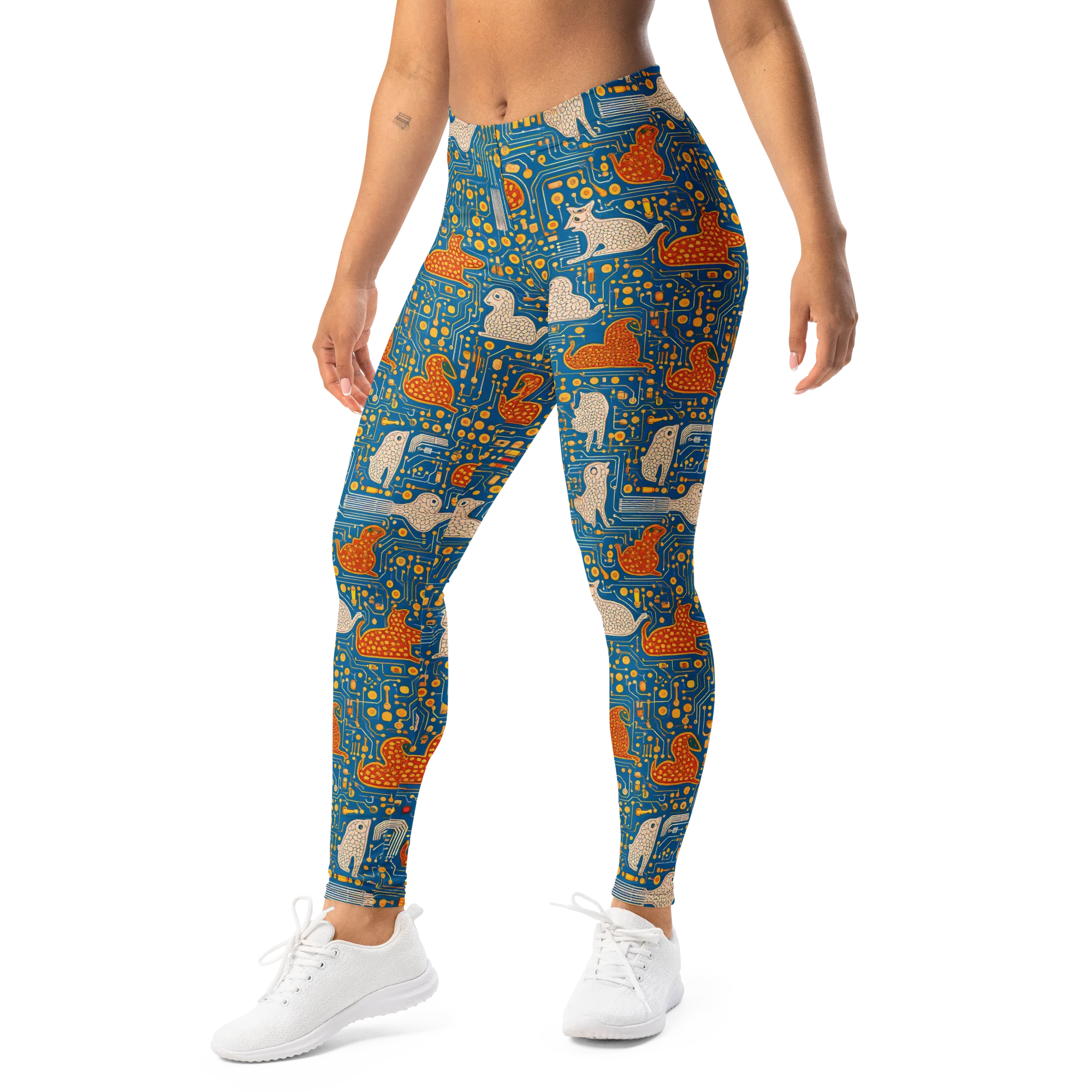 Copper Circuit Warren on Leggings — Print file