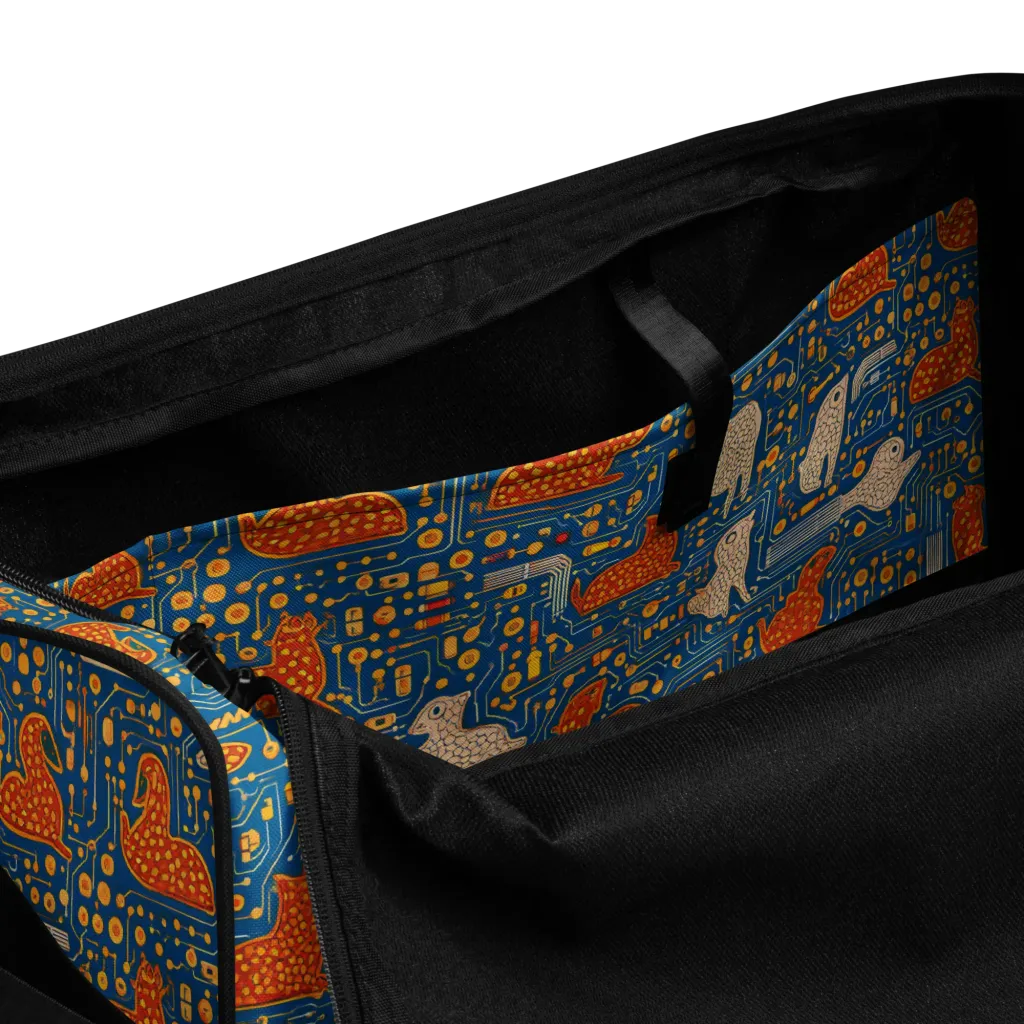 Copper Circuit Warren on Duffle Bag — Product details