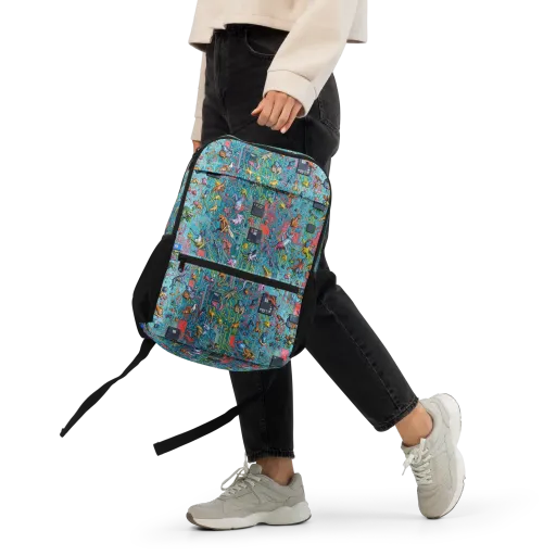 Circuit Menagerie on a Utility Backpack