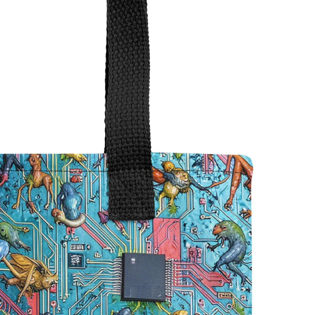 Circuit Menagerie on Tote Bag — Product details
