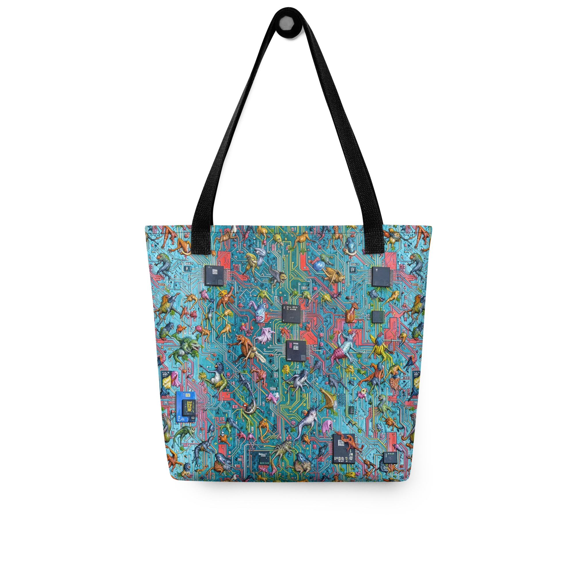 Circuit Menagerie on Tote Bag — Front