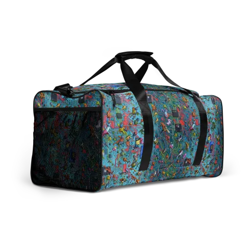 Circuit Menagerie on a Duffle Bag