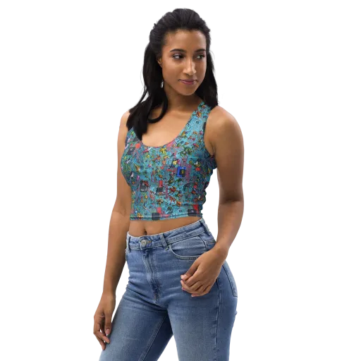 Circuit Menagerie on a Crop Top