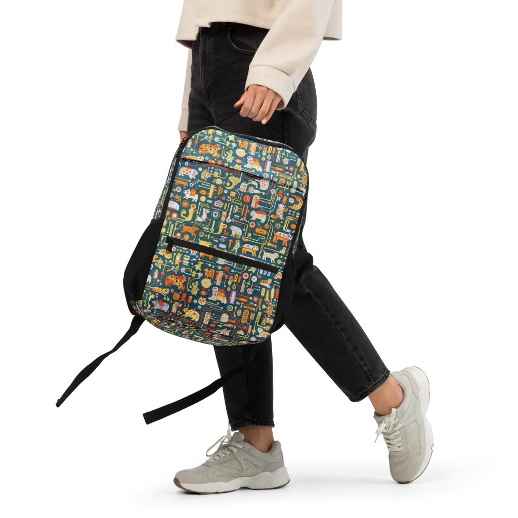 Circuit Critters on Utility Backpack — Front 2