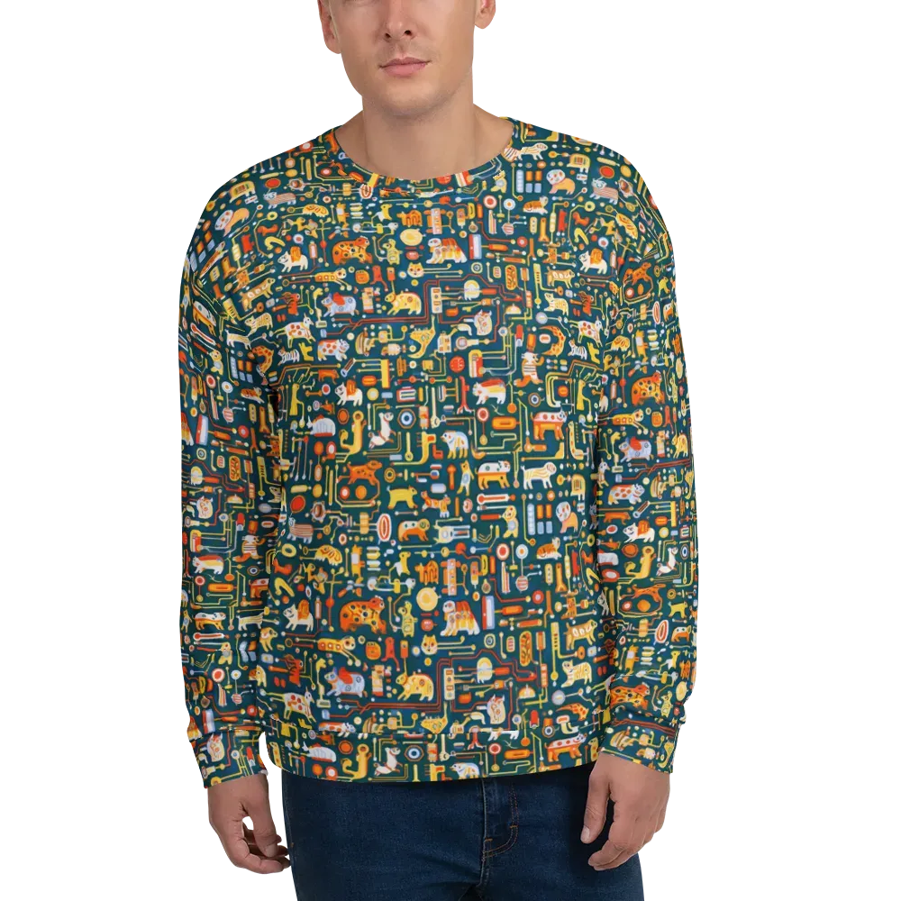 Circuit Critters on Sweatshirt — Front