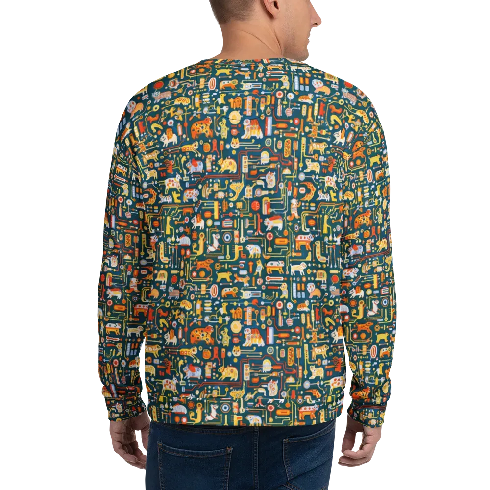 Circuit Critters on Sweatshirt — Back