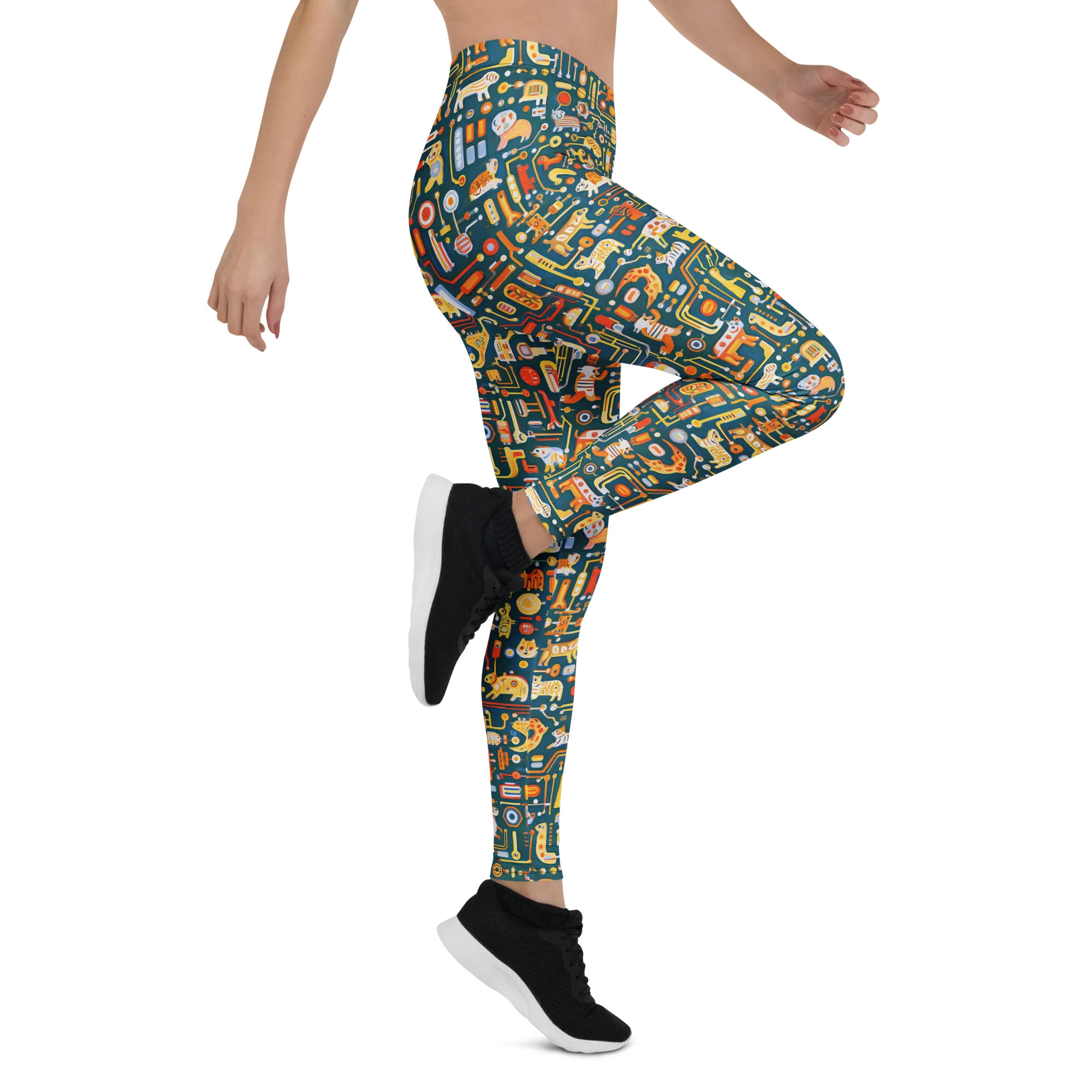 Circuit Critters on Leggings — Print file