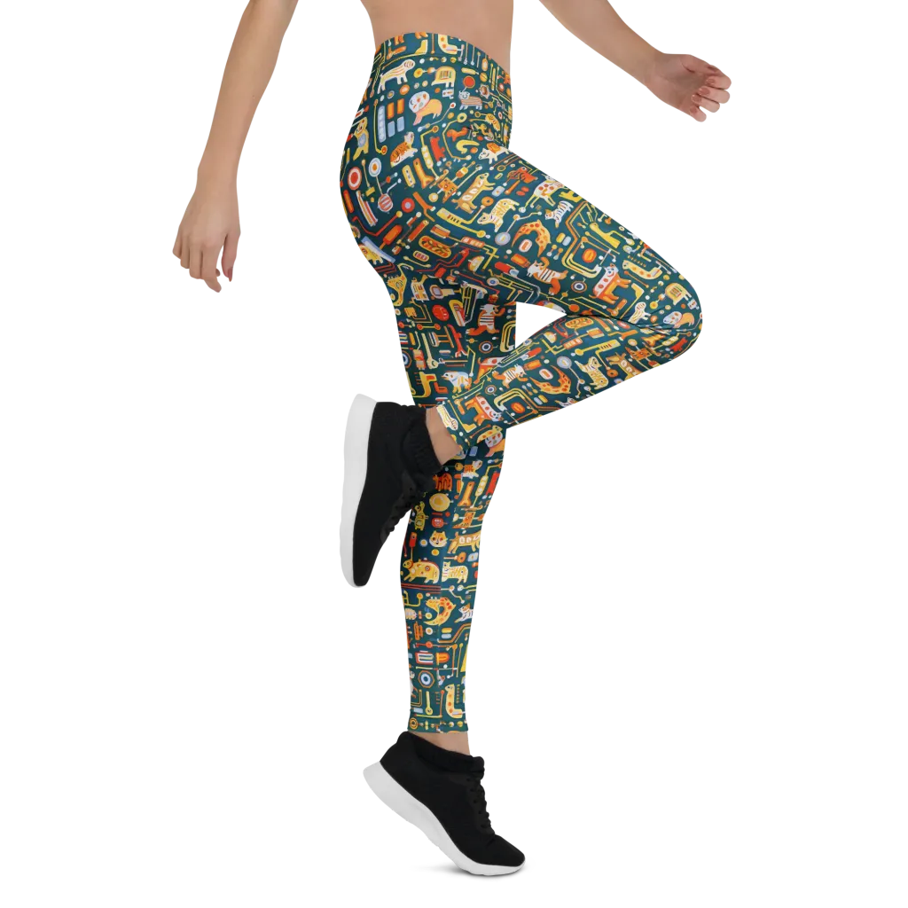 Circuit Critters on Leggings — Print file
