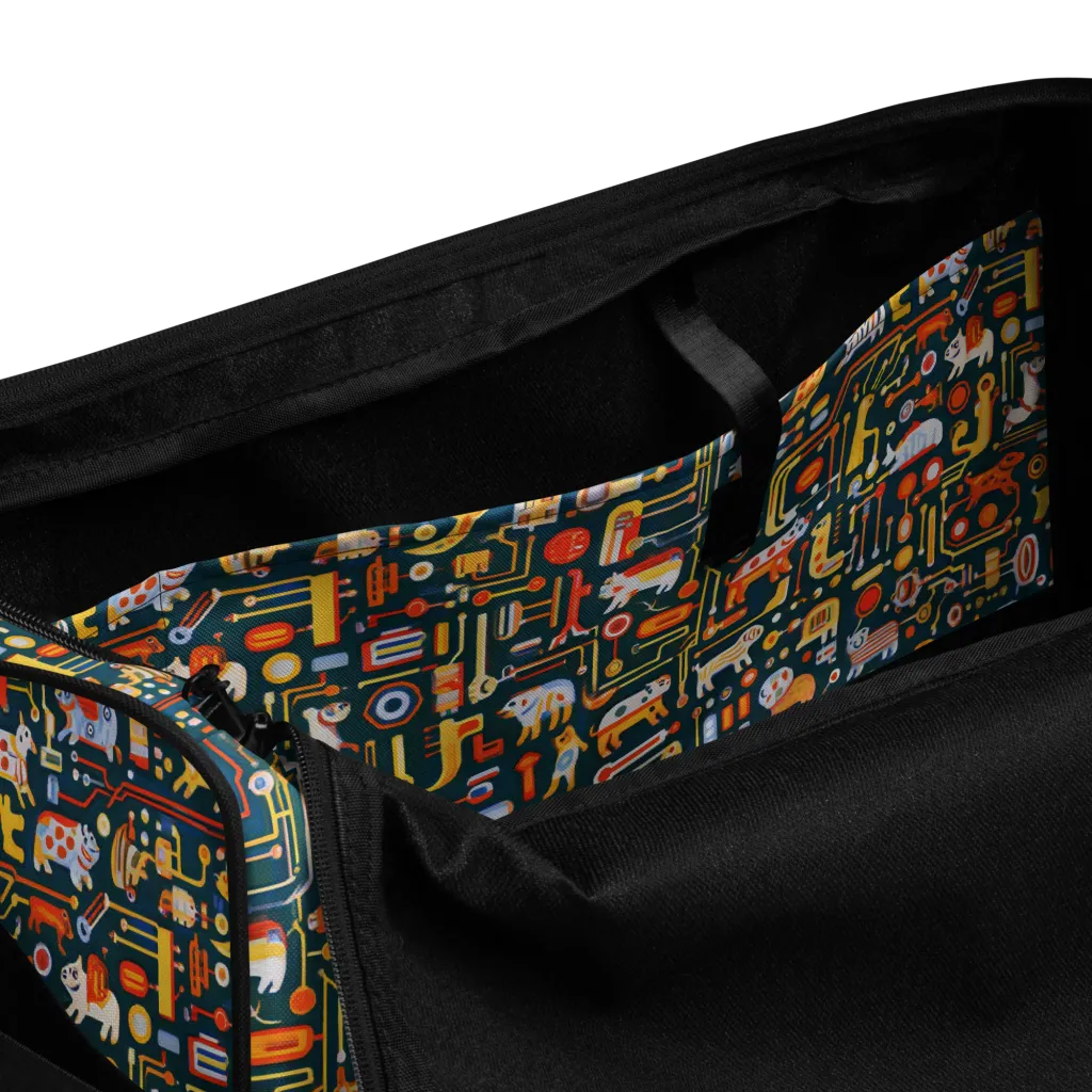 Circuit Critters on Duffle Bag — Product details