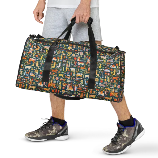 Circuit Critters on a Duffle Bag