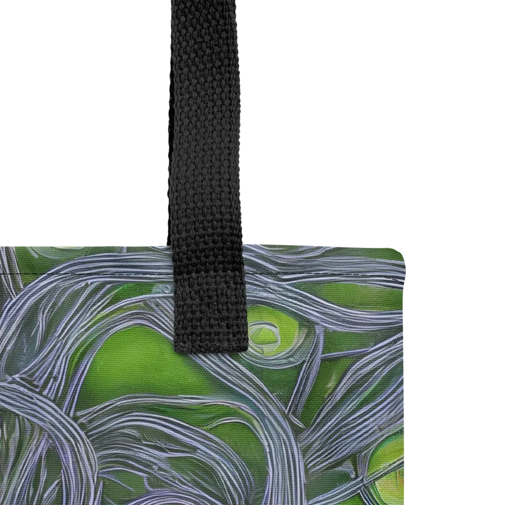 Neon Mycelium on Tote Bag — Product details