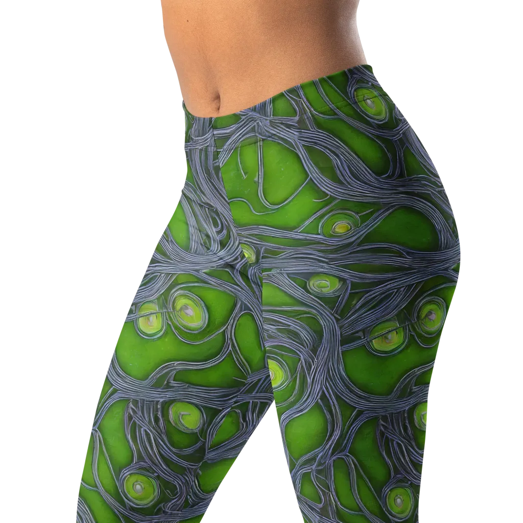 Neon Mycelium on Leggings — Print file