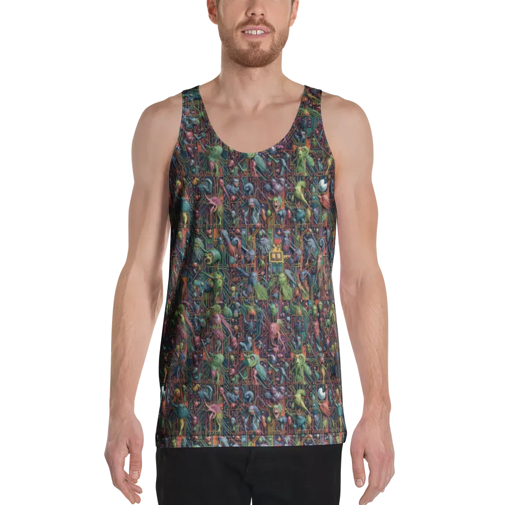 Circuit Beastiary on Men's Tank Top — Front