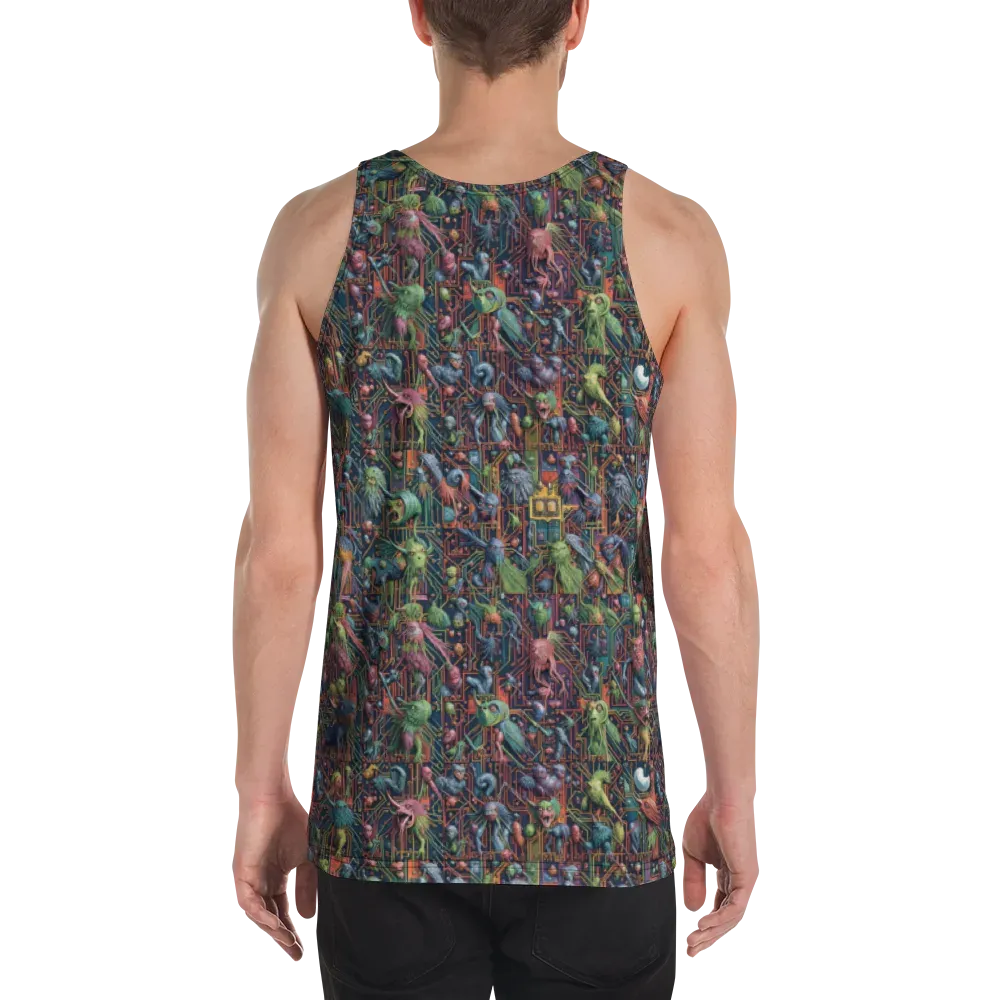 Circuit Beastiary on Men's Tank Top — Back