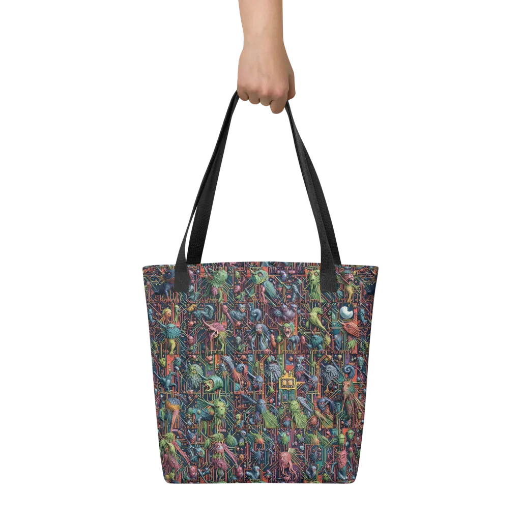 Circuit Beastiary on Tote Bag — Print file