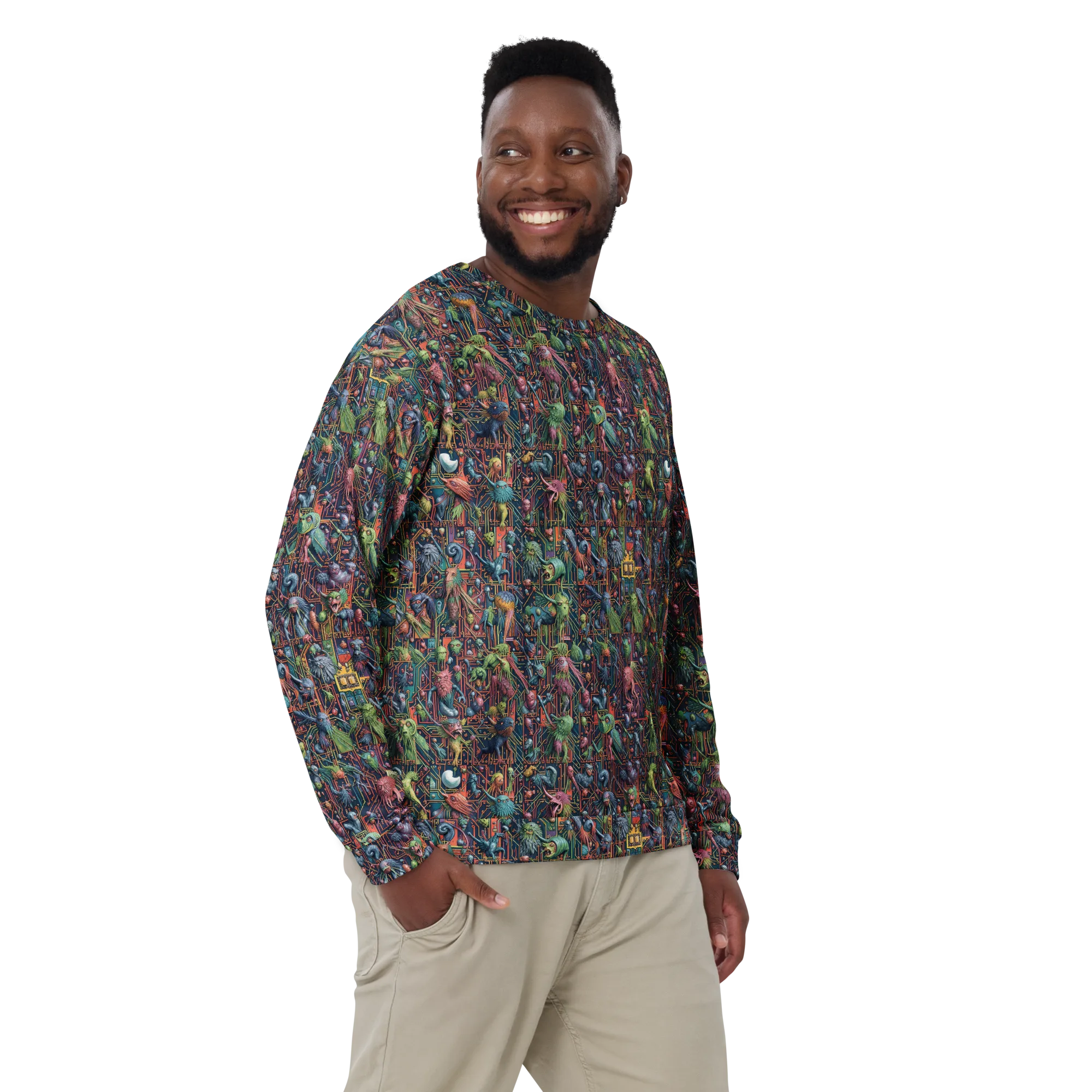 Circuit Beastiary on Sweatshirt — Front print