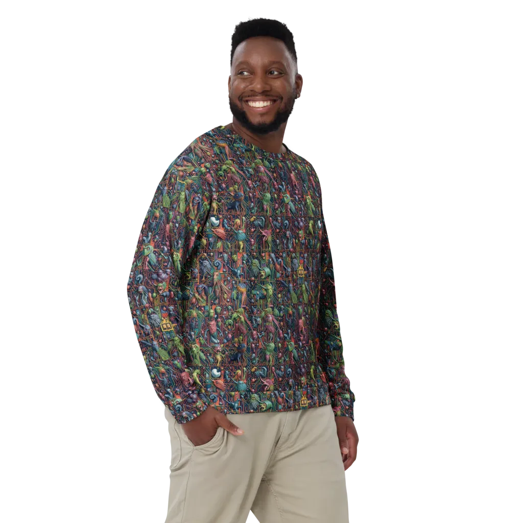 Circuit Beastiary on Sweatshirt — Front print