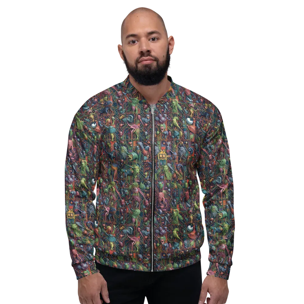 Circuit Beastiary on Bomber Jacket — Front