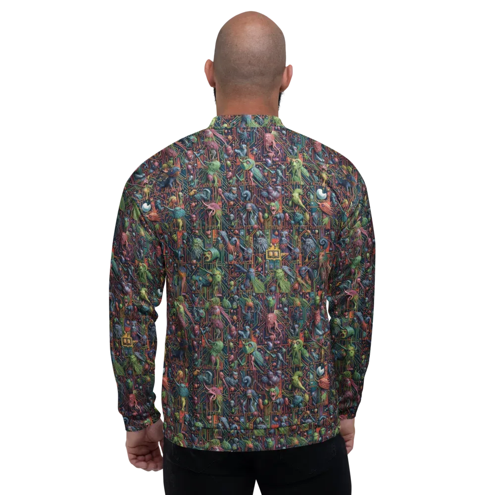 Circuit Beastiary on Bomber Jacket — Back