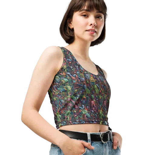 Circuit Beastiary on a Crop Top