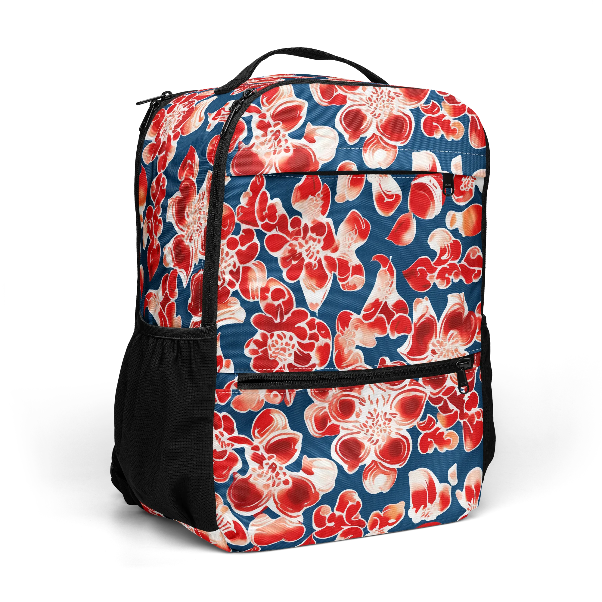 Crimson Midnight on Utility Backpack — Top print