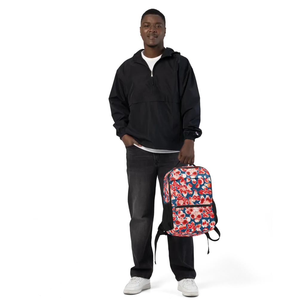 Crimson Midnight on Utility Backpack — Front