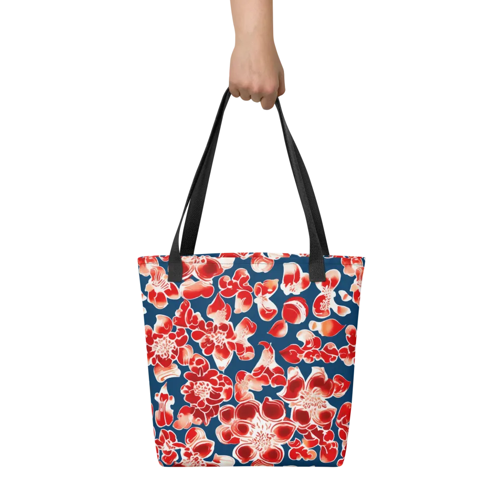 Crimson Midnight on Tote Bag — Print file