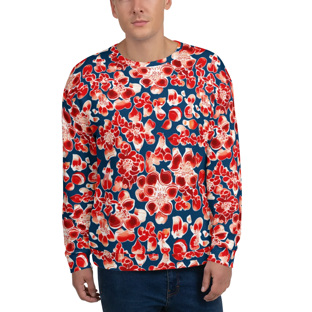 Crimson Midnight on Sweatshirt — Front