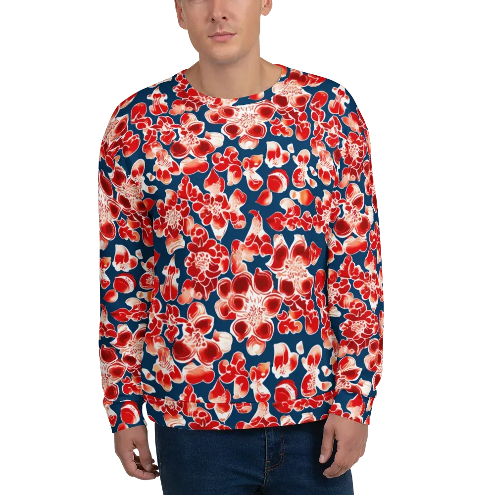 Crimson Midnight on Sweatshirt — Front