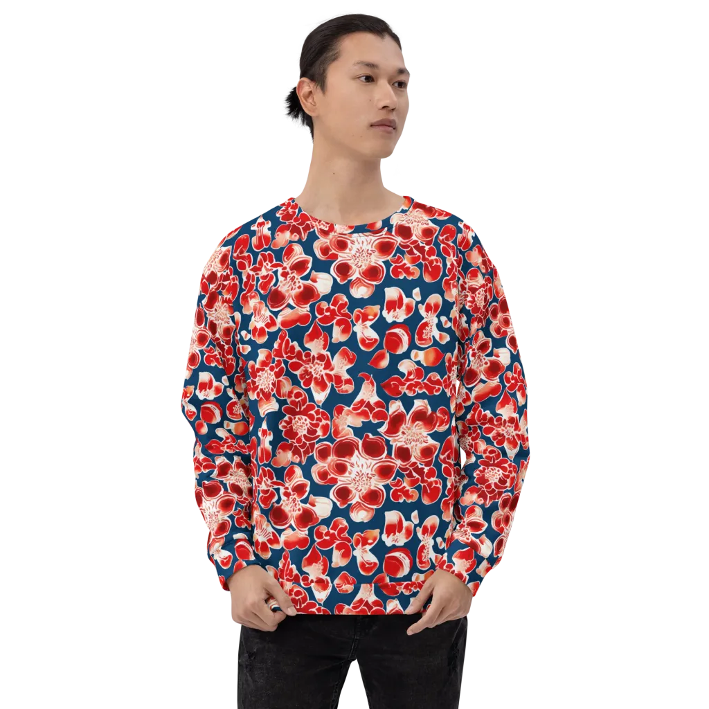 Crimson Midnight on Sweatshirt — Front print