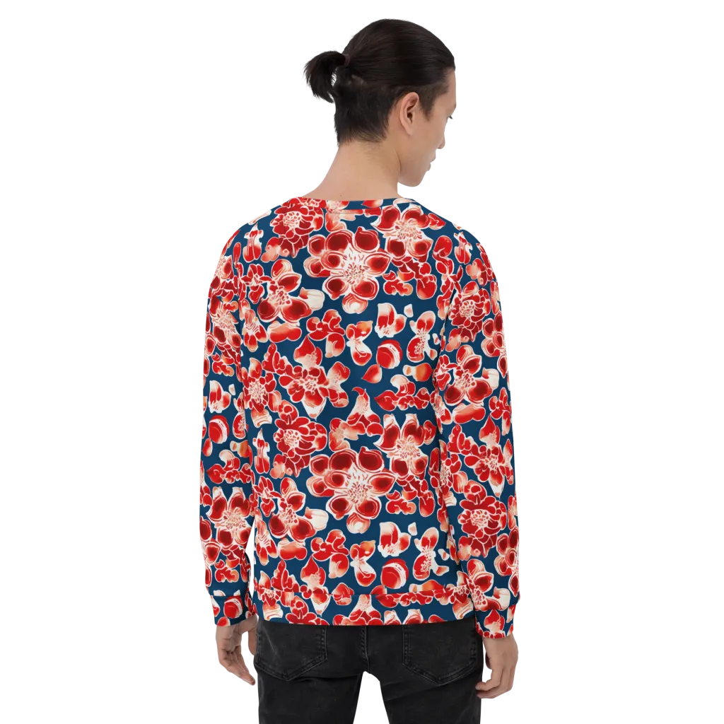 Crimson Midnight on Sweatshirt — Back print
