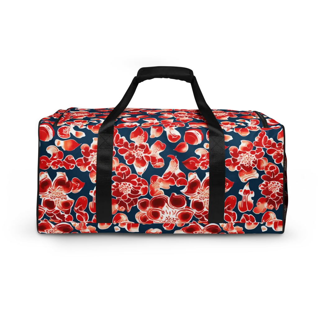 Crimson Midnight on Duffle Bag — Back print