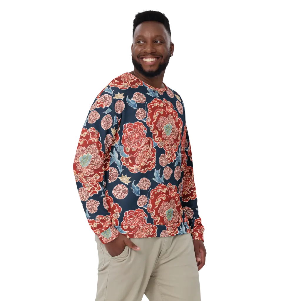Crimson Labyrinth on Sweatshirt — Front print