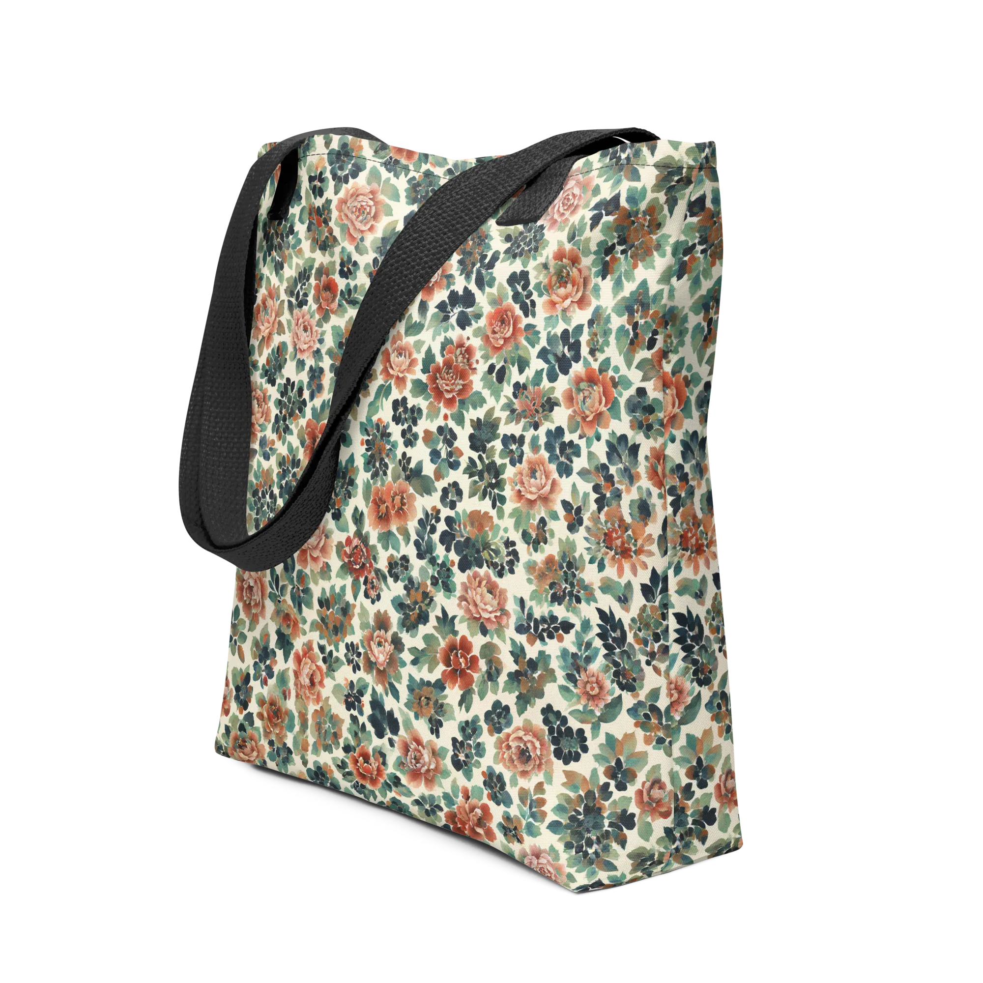 Twilight Rose Garden on Tote Bag — Print file