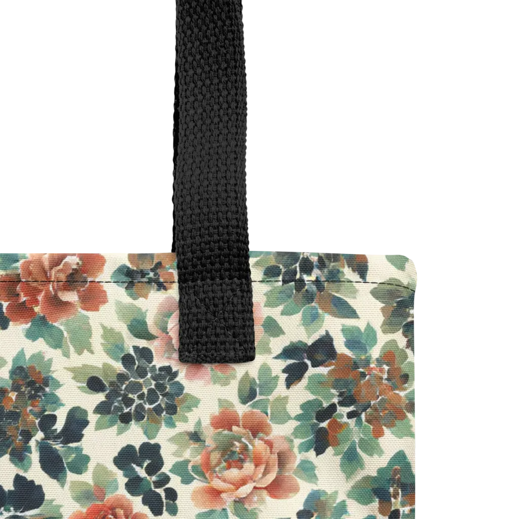 Twilight Rose Garden on Tote Bag — Product details